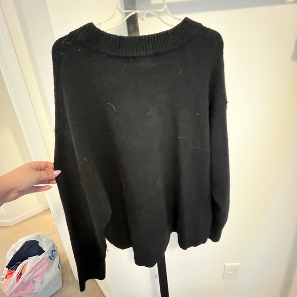 Black Plus Size Sweater - Picture 4 of 4